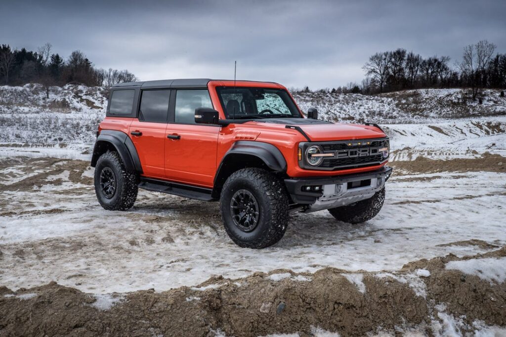 This is the 2022 Ford Bronco Raptor On the off chance that y