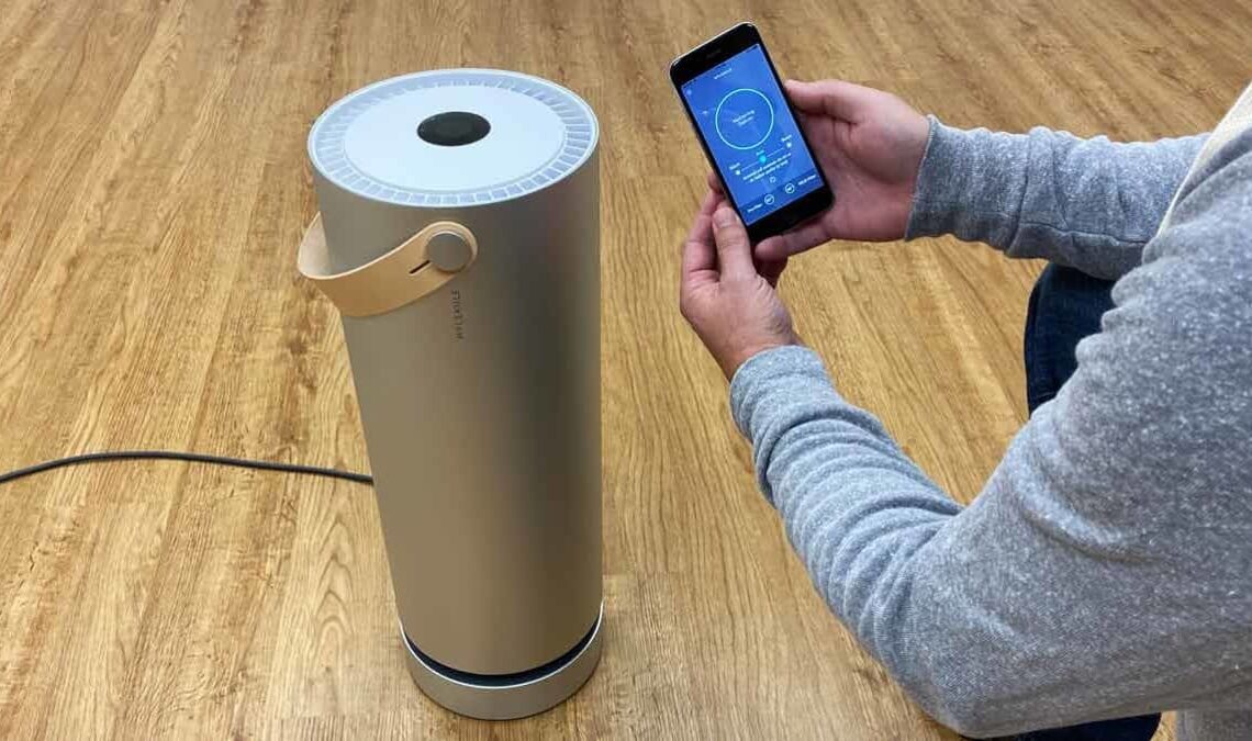 Molekule Air Pro update turns on air purifier’s secret sensors